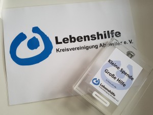 Lebenshilfe Ahrweiler Spendenteller